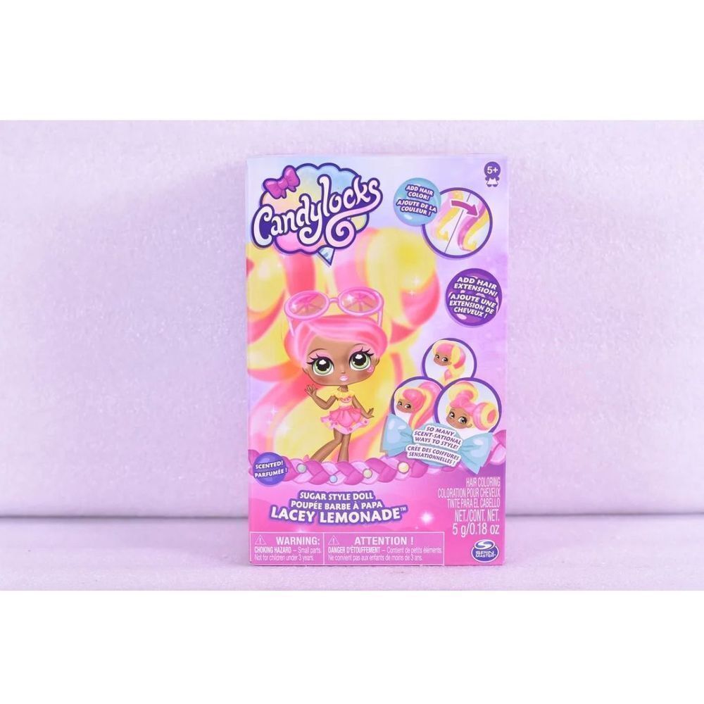 Candylocks Lacey Lemonade Sugar Style‎ Deluxr Scented Doll, 7"